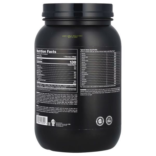 Протеїн Universal Nutrition Animal Whey 907 г тісто для брауні 100021 фото