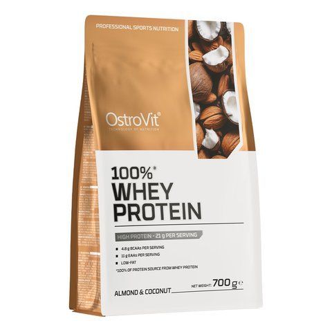 Протеїн OstroVit Whey Protein 700 г мигдаль та кокос 100031 фото