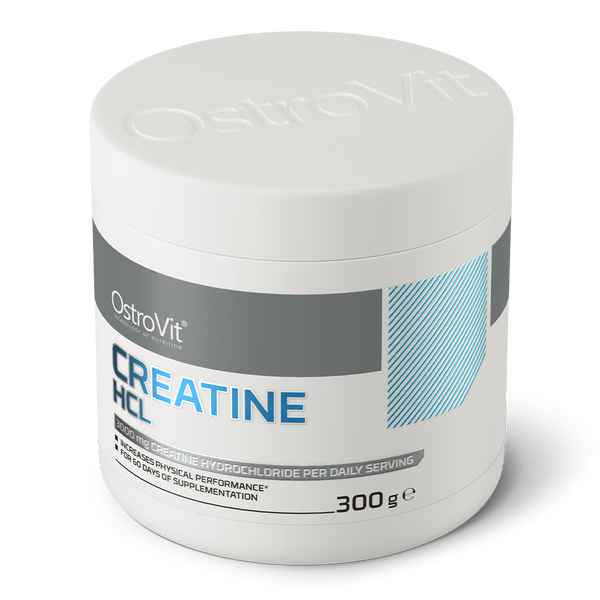 Креатин OstroVit Creatine HCL 300 г чёрная смородина и вишня 100008 фото