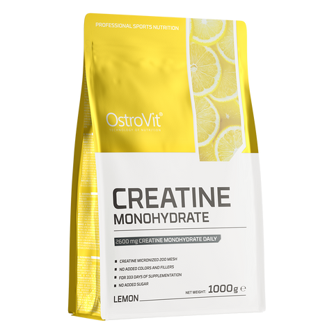 Креатин OstroVit Creatine Monohydrate 1000 г лимон 100009 фото