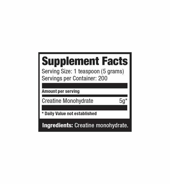 Креатин Ultimate Nutrition Creatine Monohydrate 1 кг 100016 фото